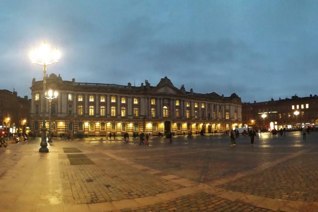 :) Grand Studio Lumineux A Toulouse Et Parking Exterior foto